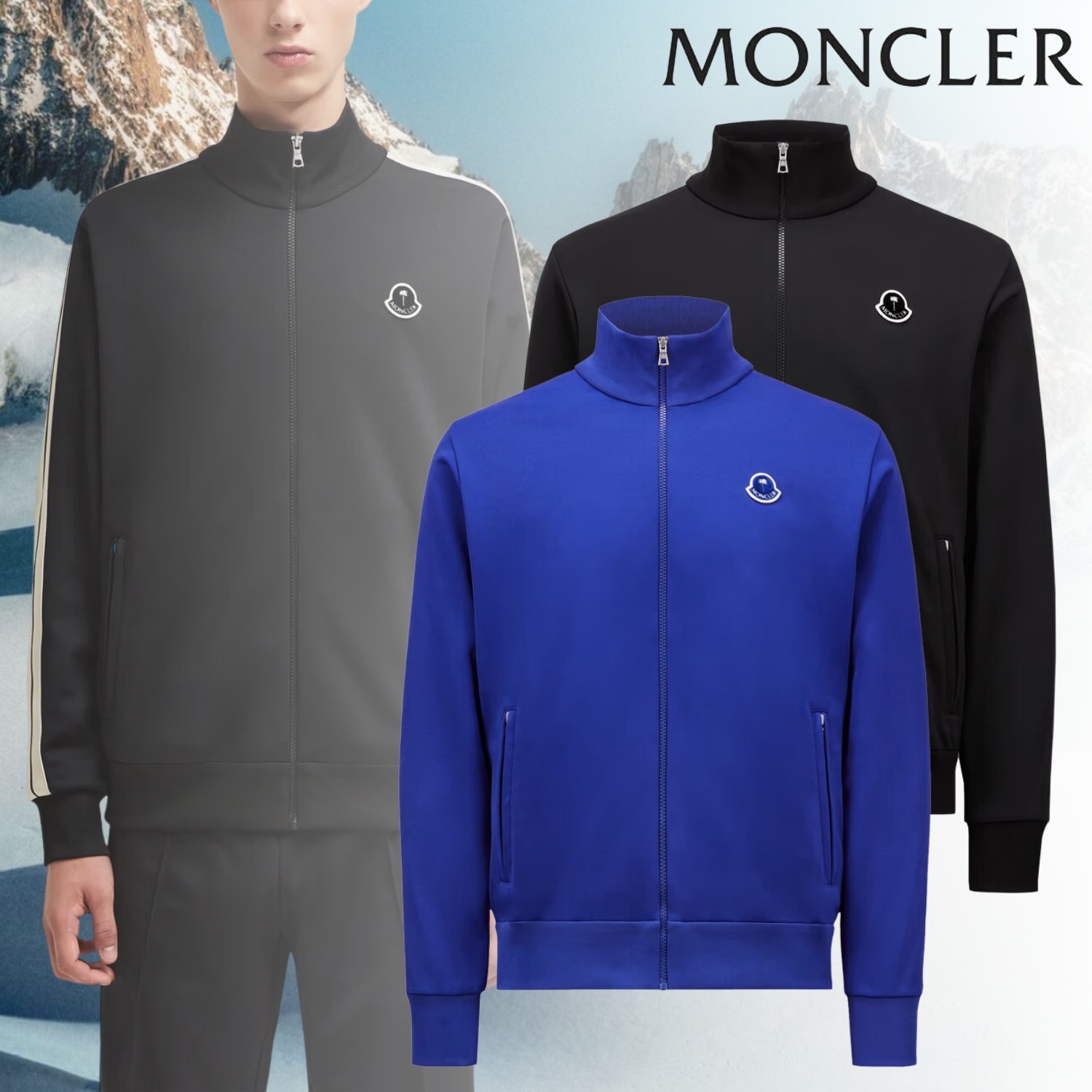 MONCLER Palm Angels モンクレール Sweatshirt スウェットシャツ