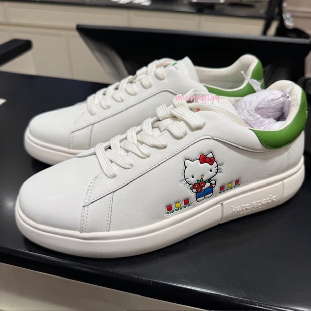Hello Kitty X Kate Spade】限定コラボ☆ レザー スニーカー