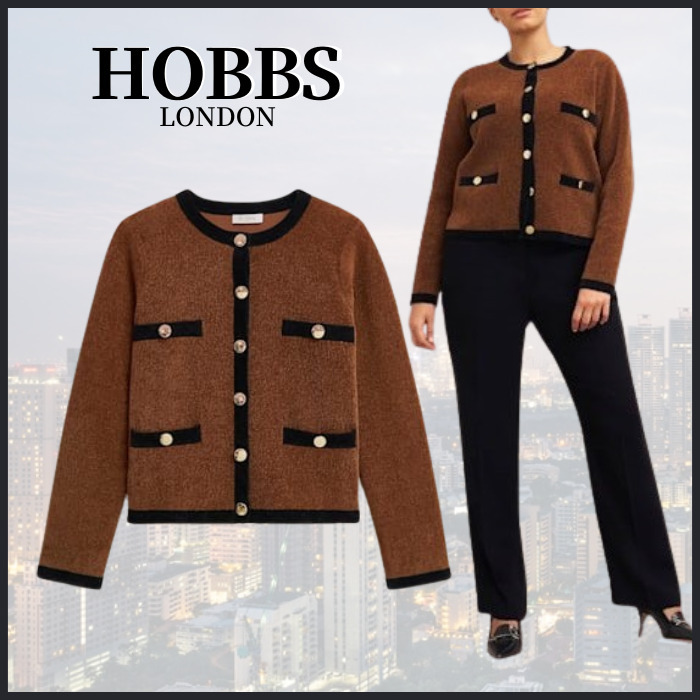 【関税なし】HOBBS ホッブス bryony ニット ジャケット