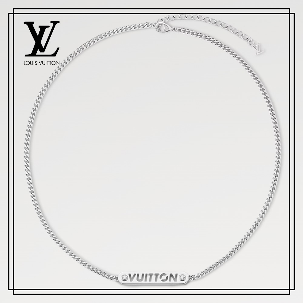 ＊すぐ届く＊国内発送＊【Louis Vuitton】ネックレス・LV ID