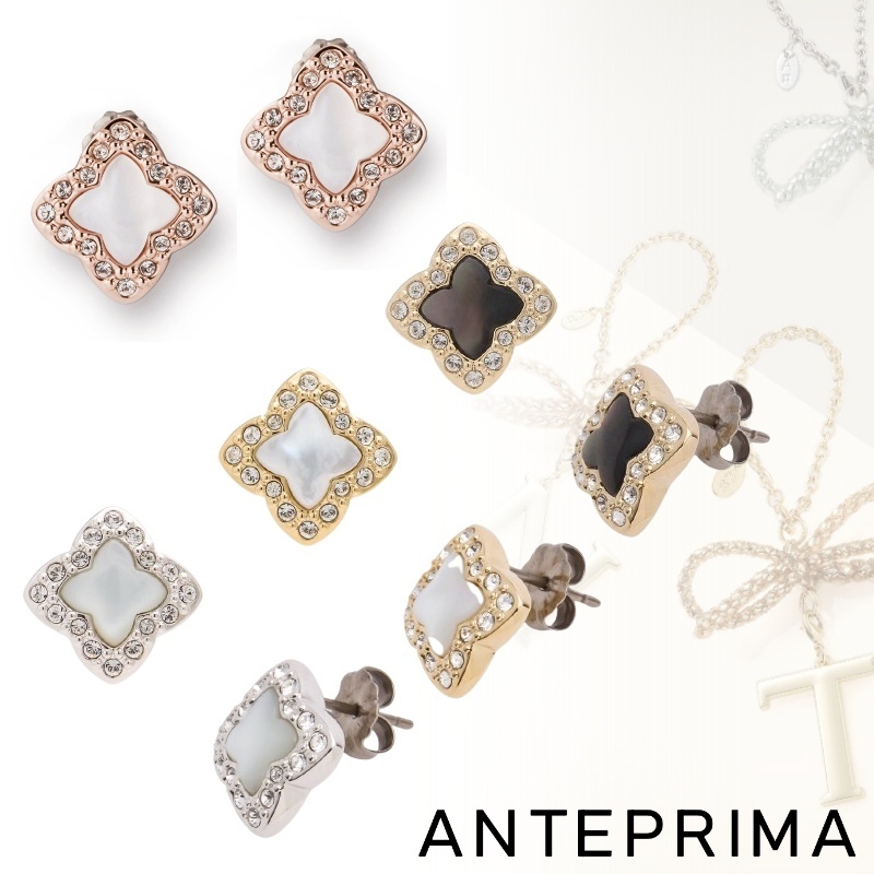 ANTEPRIMA♥アンテプリマ ピアス シルバー 白蝶貝 花 シェル