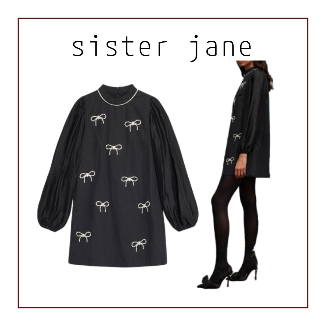 【sister jane】ドリーム エンチャンテッド ボウ ミニドレス