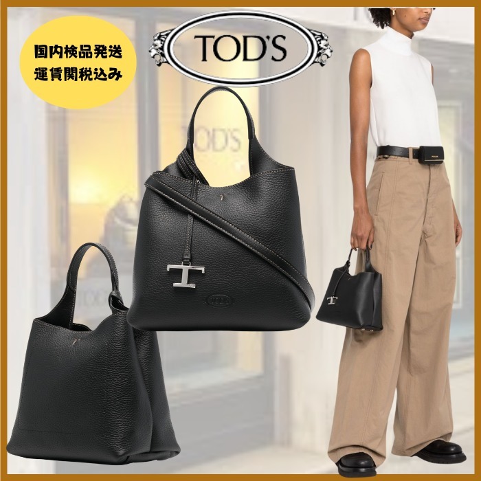 新着！【Tod's】レザー ショルダーバッグ