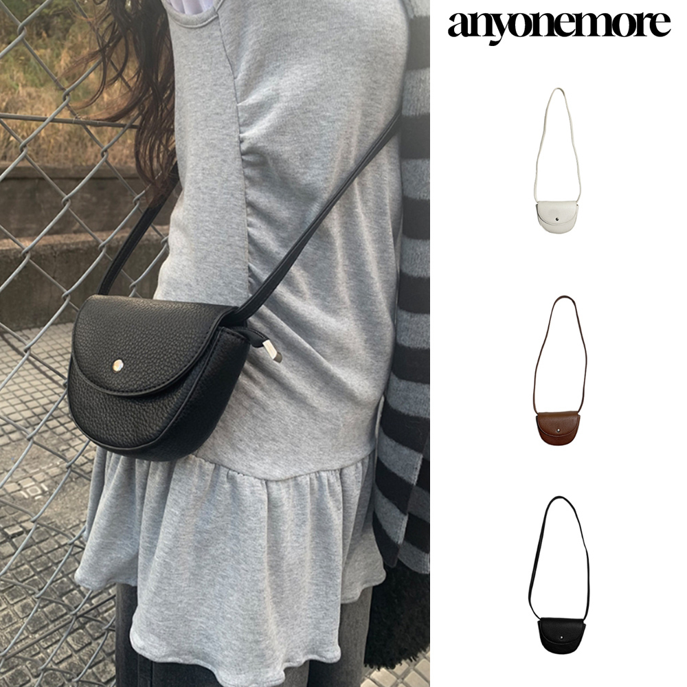 【Anyone more】Addo Half Moon Daily Mini Cross Bag