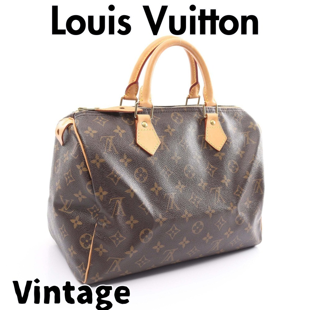【ヴィンテージ】Rank:A☆Louis Vuitton スピーディ30 バッグ