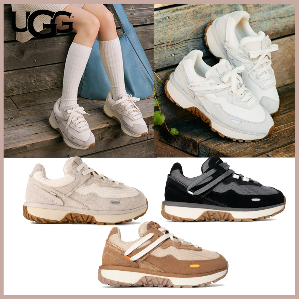 国内発！送料無料★レトロ可愛い！UGGの厚底スニーカー！