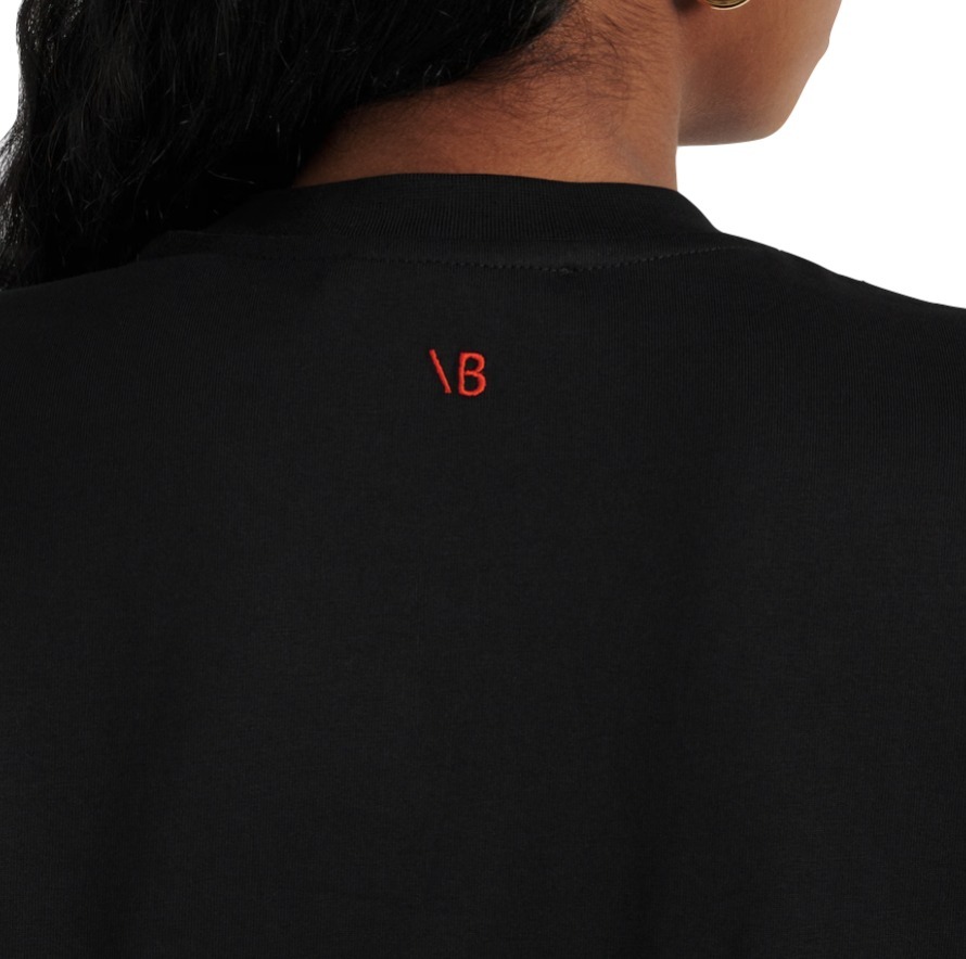 【Victoria Beckham】プリントコットンジャージTシャツ VICTORIA BECKHAM】プリントコットンジャージーTシャツ