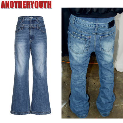【ANOTHERYOUTH】double waist jeans ★関税込み★大人気★ ANOTHERYOUTH】double waist jeans ☆関税込み☆大人気☆