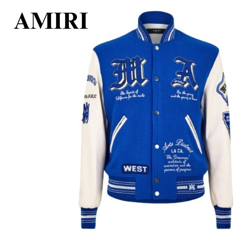 【完売必至】AMIRI バーシティロゴ リペア ジーンズ 完売必至】AMIRI バーシティロゴ リペア ジーンズ
