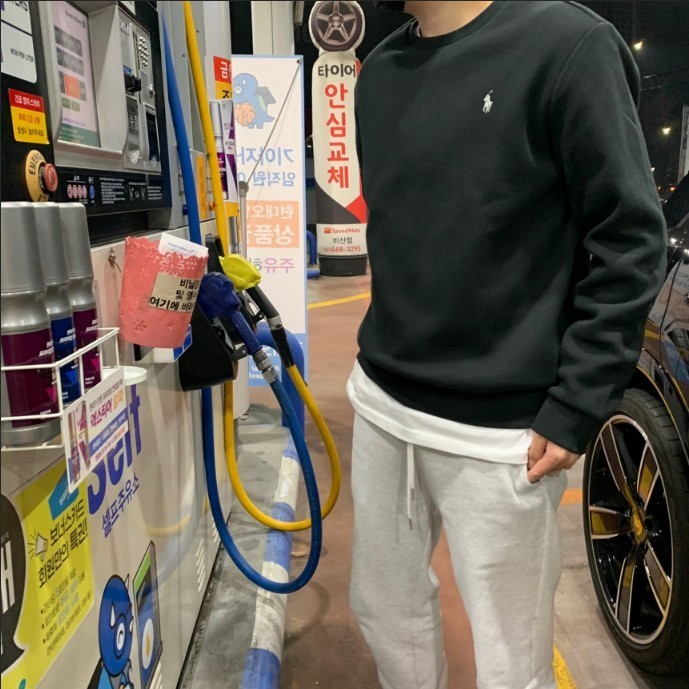 韓国人気 [POLO] フリース 起毛 スウェットシャツ (6color