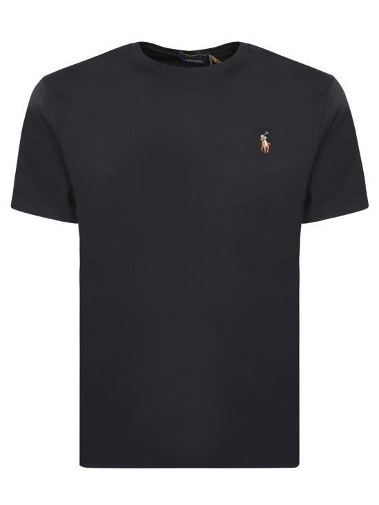 Tシャツ・カットソー POLO RALPH LAUREN Men T Shirts 710740727 POLO BLACK Black