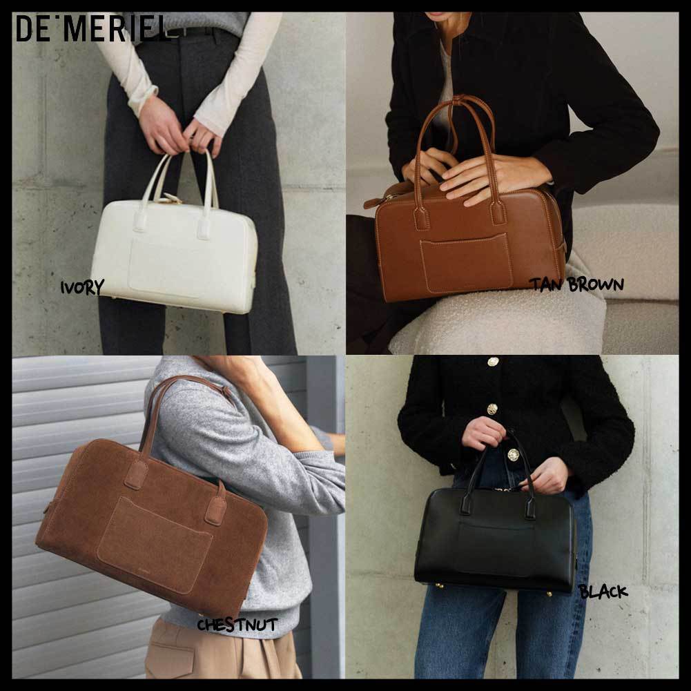 ●DE MERIEL●CAYLEY BOSTON BAG PLUS バッグ 本革 大人気