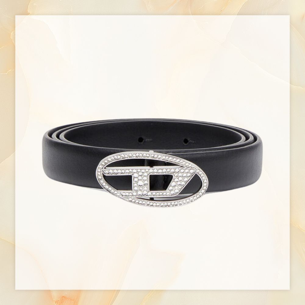 【DIESEL】Belt B-1dr Strass 20