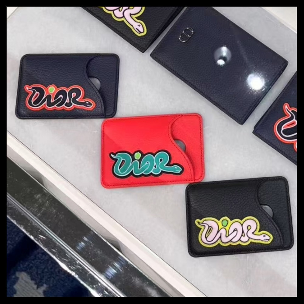 【限定！】DIOR AND KAWS Saddle マグネット カードホルダー
