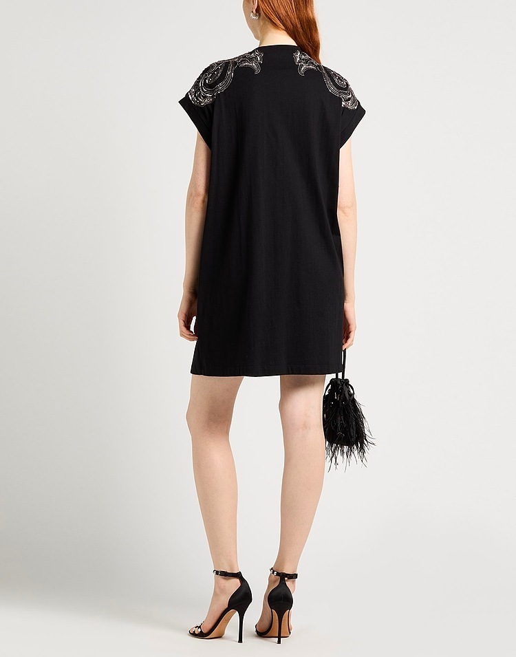 【関税込み】Balmain ブラック ボディコン ミニワンピース 関税込!今だけSALE◇BALMAIN◇ミニワンピースドレス
