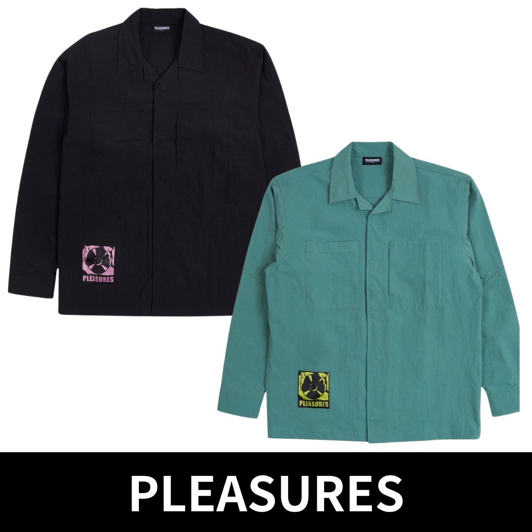 送料＆関税込み ◆PLEASURES◆ STARE LONG SLEEVE OVERSHIRT