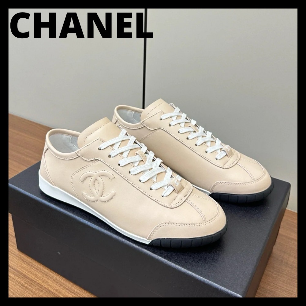 《普段使いできる♪》CHANEL スニーカー CCロゴ