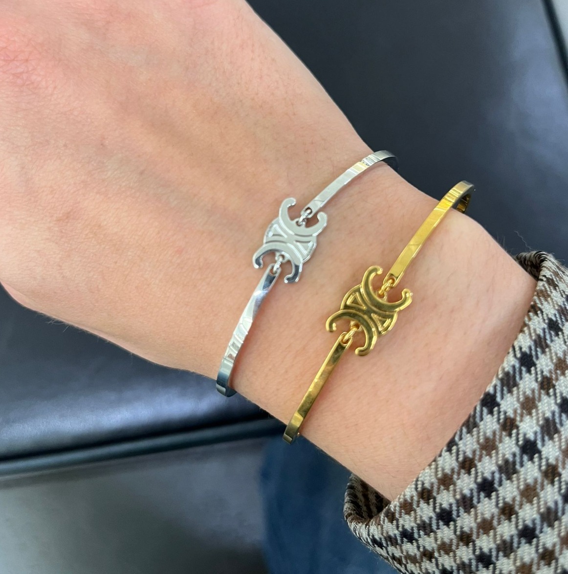 【さり気ない存在感が素敵☆】HERMES Chaine dAncre イヤーカフ さり気ない存在感が素敵☆】HERMES Chaine dAncre イヤーカフ