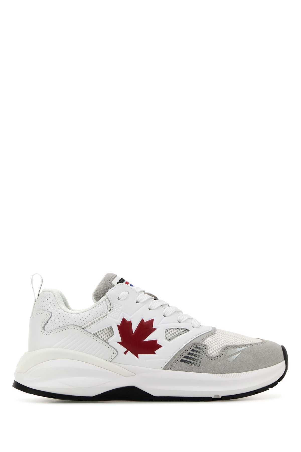 【送料&関税込】Dsquared2 Two-tone Dash Sneakers