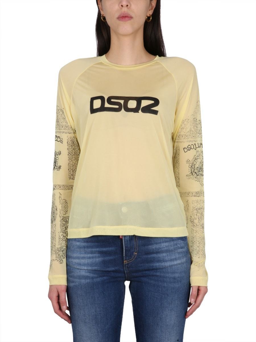 【送料&関税込】Dsquared2 Logo Print T-shirt