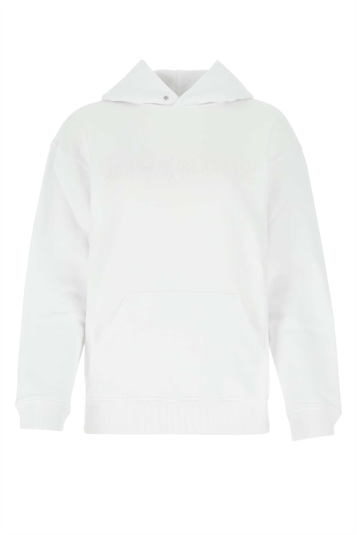 【送料&関税込】Givenchy White Cotton Oversize T-shirt