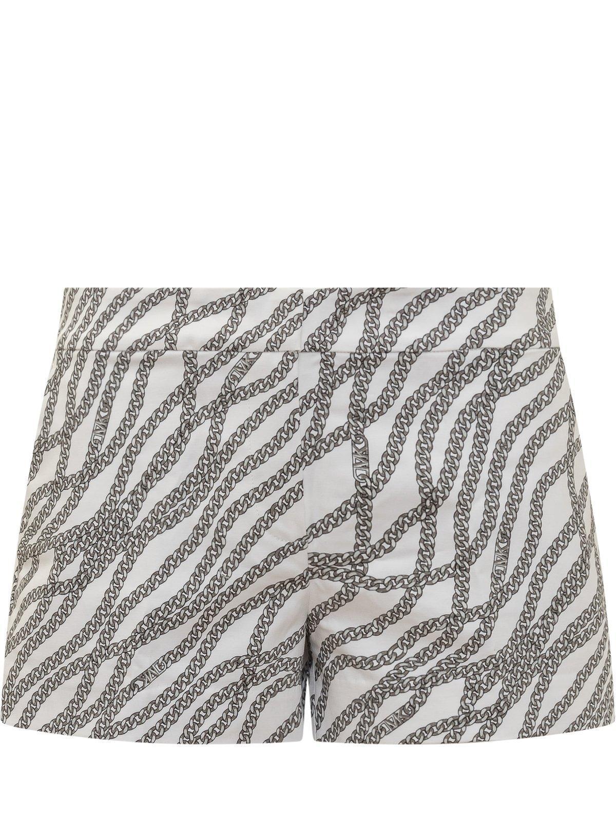 【送料&関税込】Michael Kors Status Print Stretch Shorts