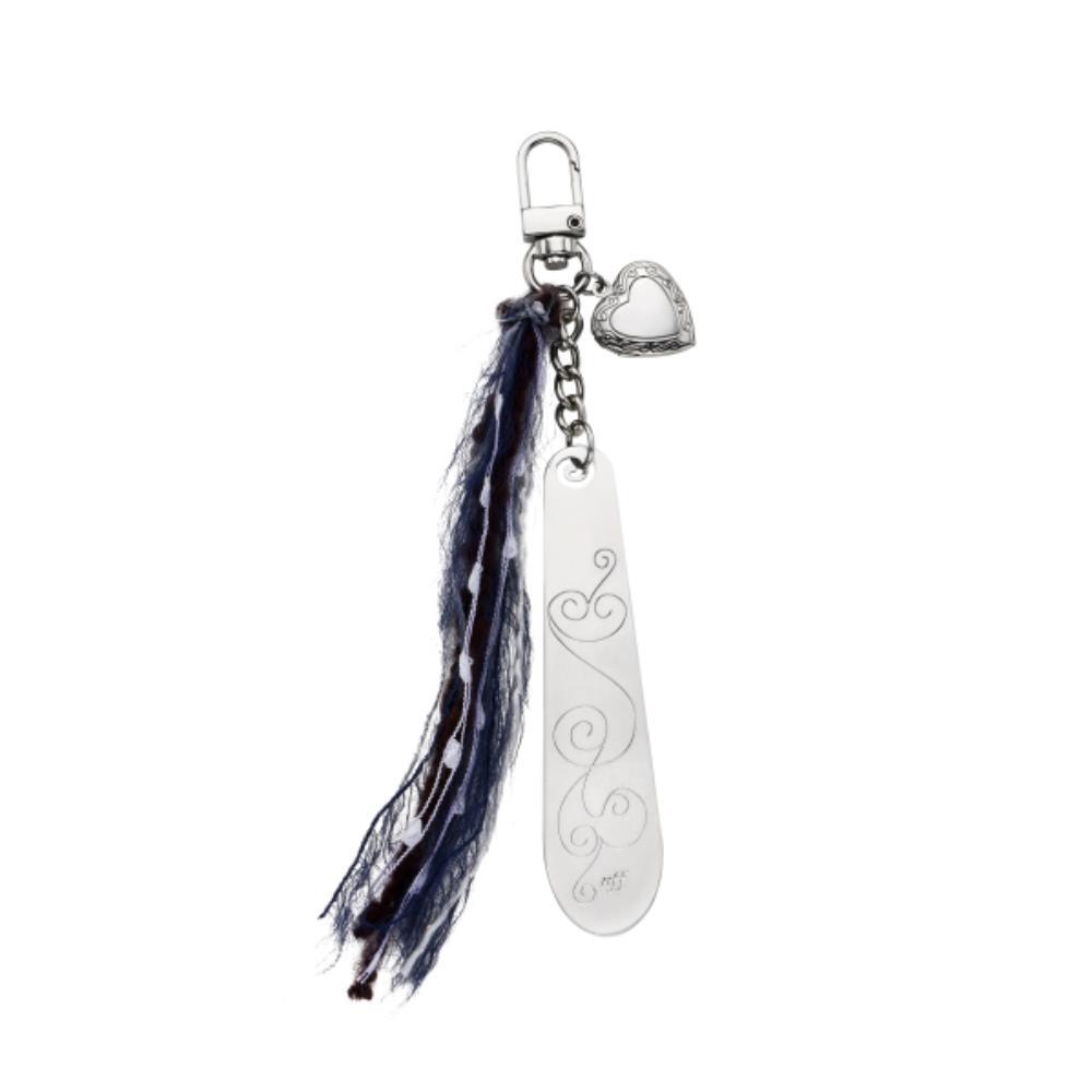 ◎NFF◎ fuzzy plated keyringblue 4602758