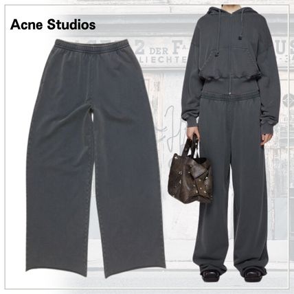 関税送料込◆Acne Studios◆ロゴ カーゴ スウェットパンツ Acne Studios アクネストゥディオス カーゴ パンツ 関税送料込