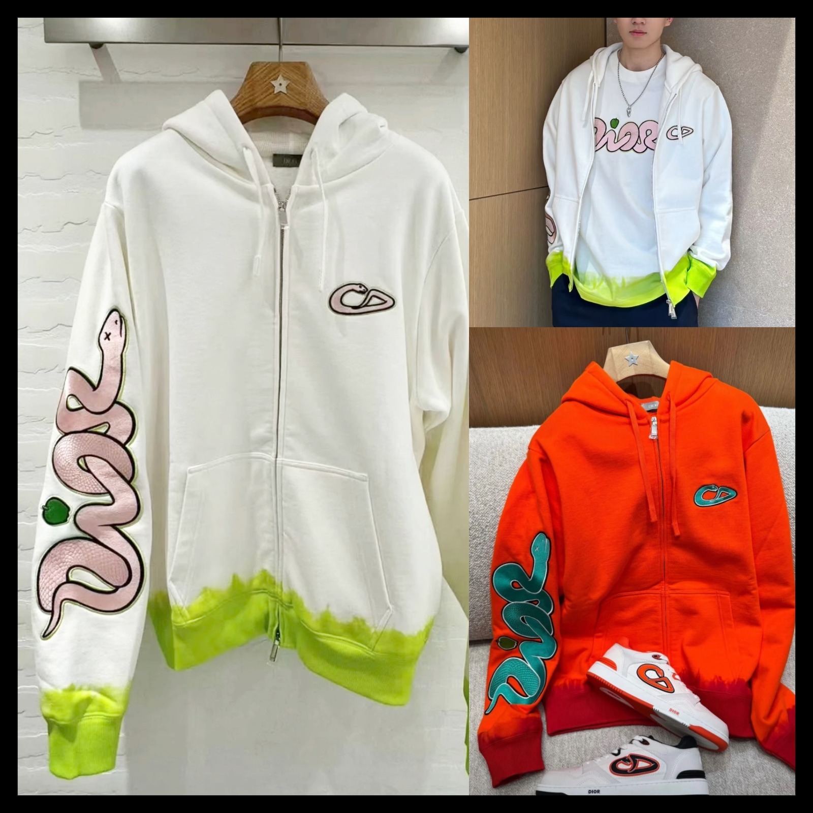 DIESEL ★ x Damiano David S-Boxt-Hood-Lux-DD パーカー Diesel x Damiano David S-Boxt-Hood-Lux-DD Hoodie | Brown