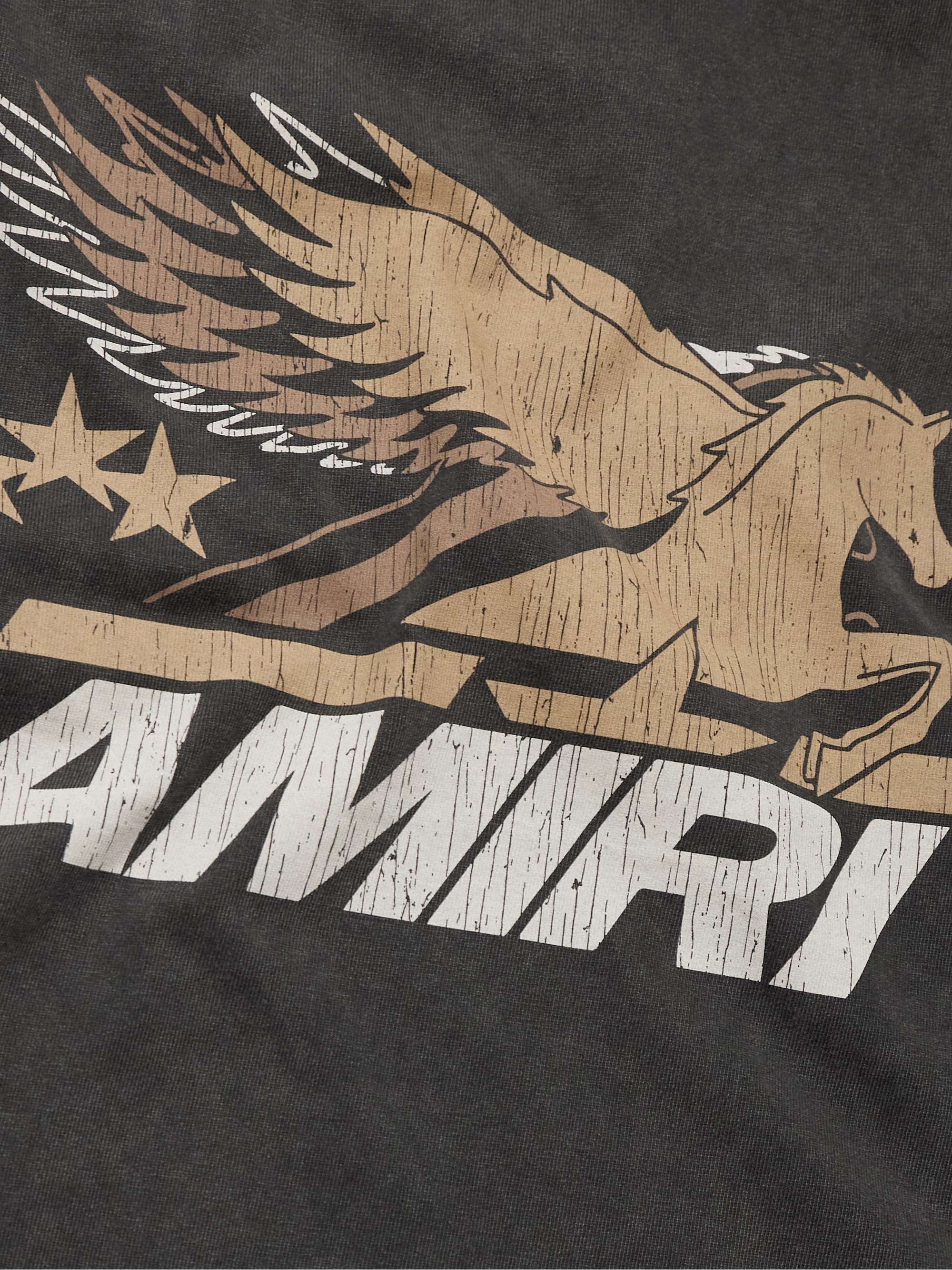 《ヴィンテージ加工が魅力的》【AMIRI】 ペガサス Tシャツ