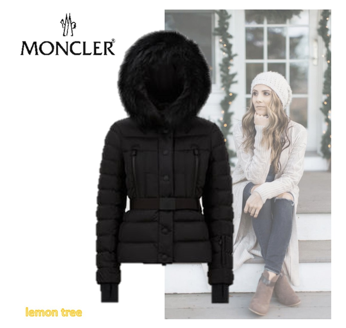MONCLER ダウンスキージャケット Beverley スタイリッシュ