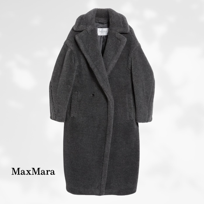 大人気 洗練された大人の【Max Mara】テディベア アイコンコート