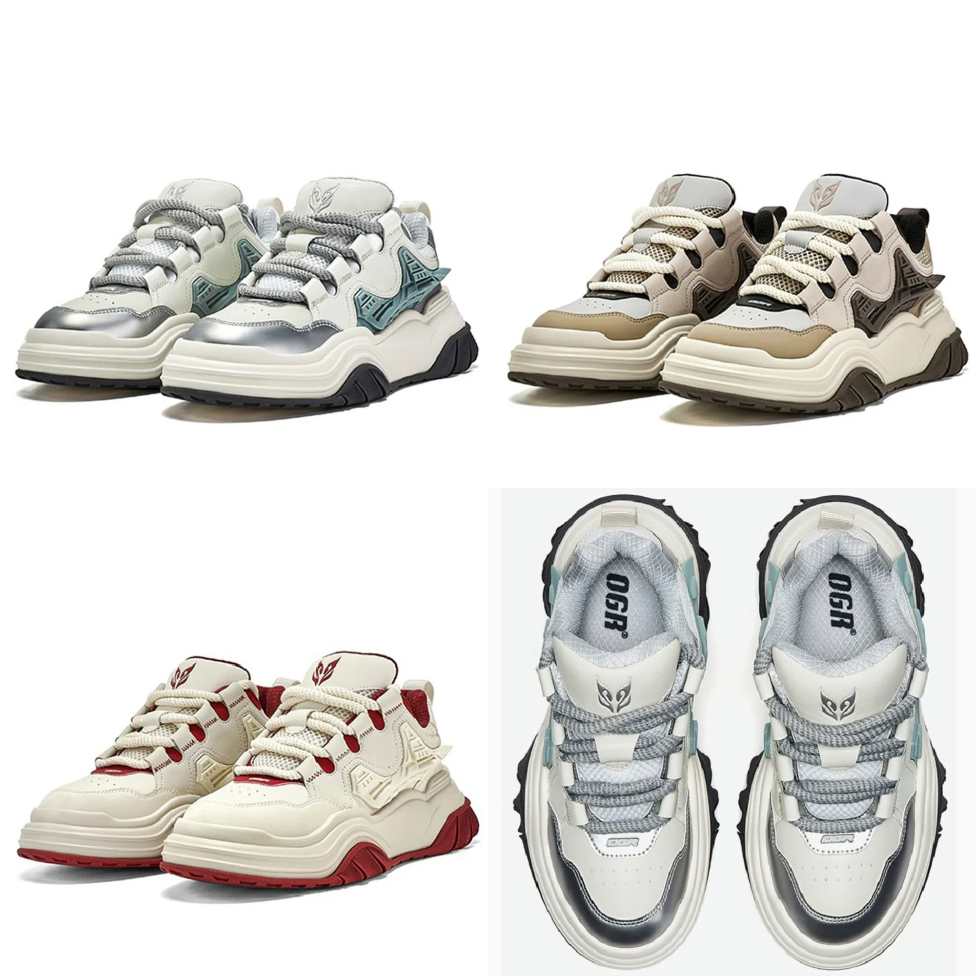国内で当店のみ OGR - Wave Runner Mecha Platform Sneakers