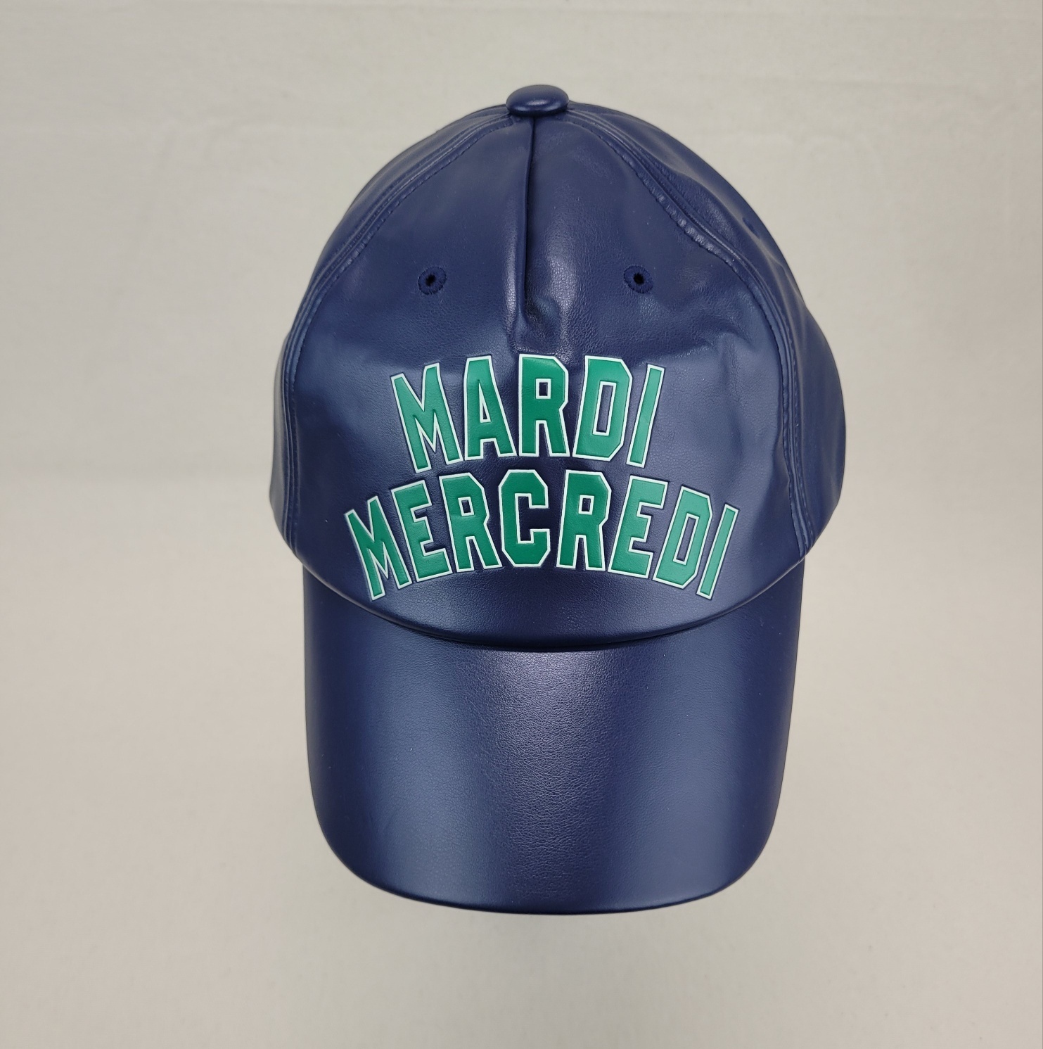 ●Mardi Mercredi●[ACTIF] FAUX LEATHER CAP LOGO SPORTIF_