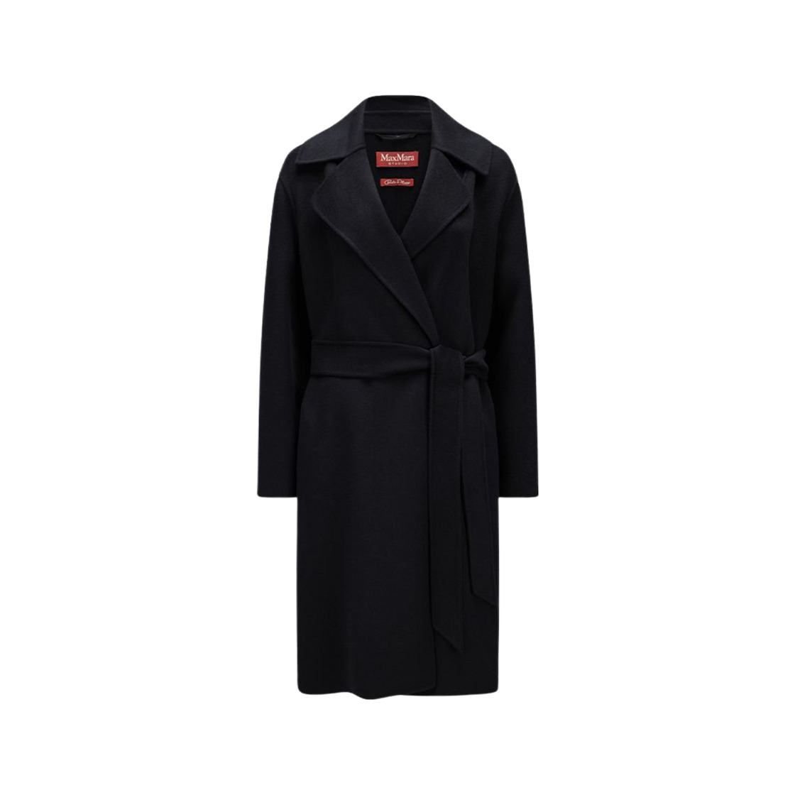 【無料郵送/関税込/正規品】 (W) Max Mara Studio Totem Coat Bl