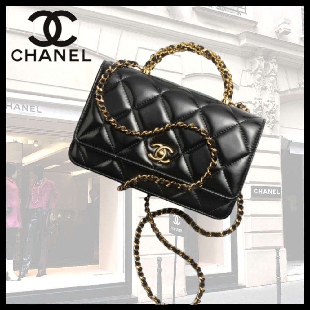 【合わせやすい☆】CHANEL チェーンウォレット