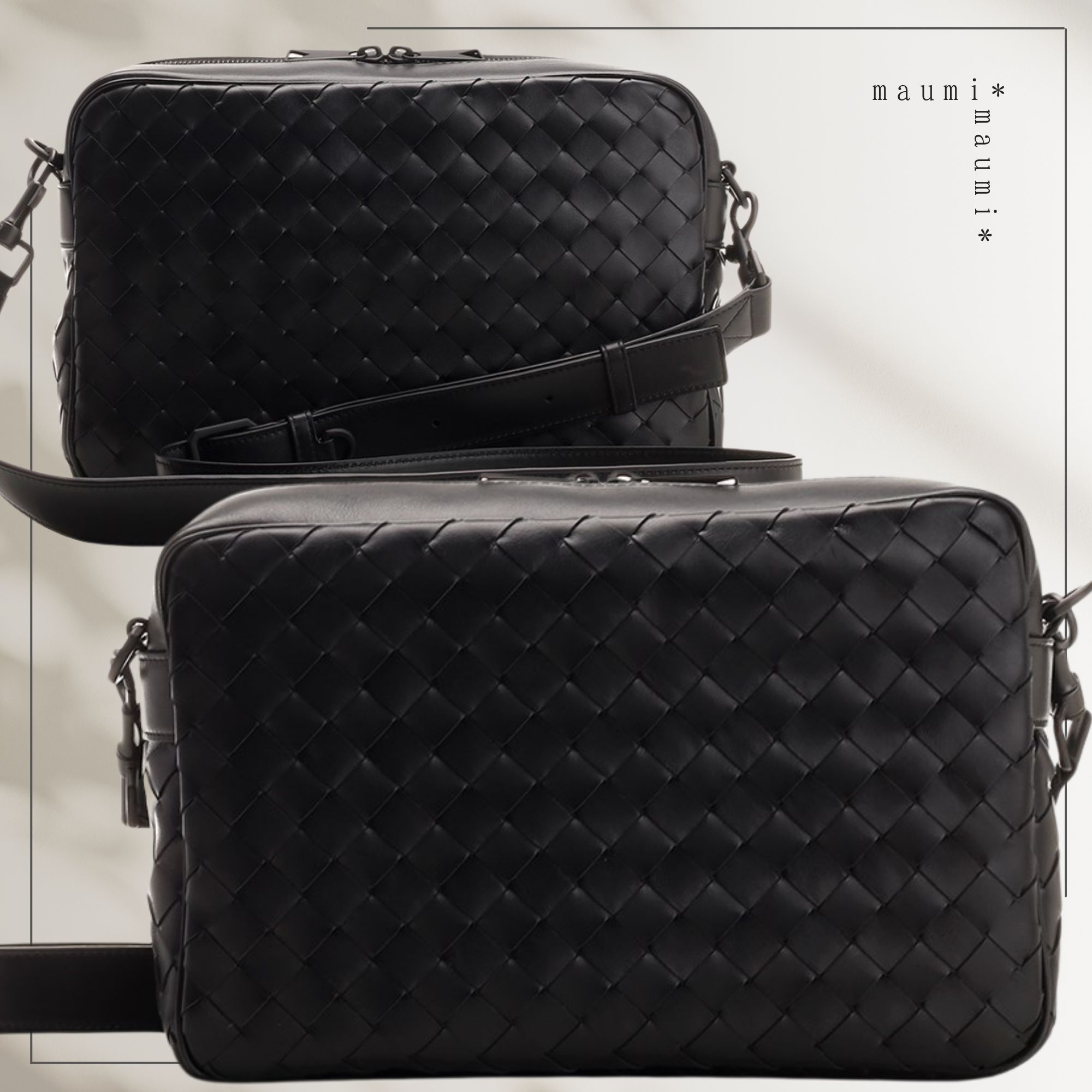 BOTTEGA VENETA イントレチャートカメラバッグ ショルダーバッグ