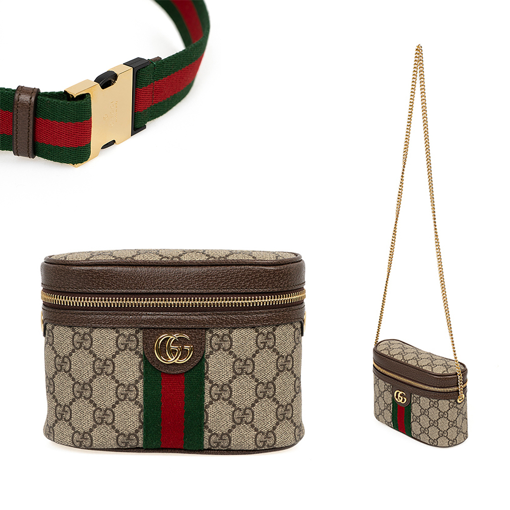 関税負担なし☆GUCCI Ophidia チェーンストラップ ベルトバッグ