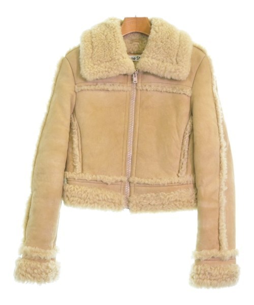 Acne Studios ライダース ベージュ 0450324D0086