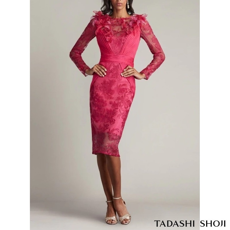 TADASHISHOJIエンベリッシュイリュージョンドレス