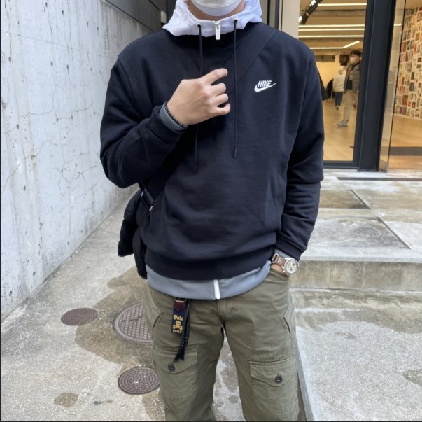 韓国人気 [NIKE] クラシックTシャツ スウェットシャツ 3color