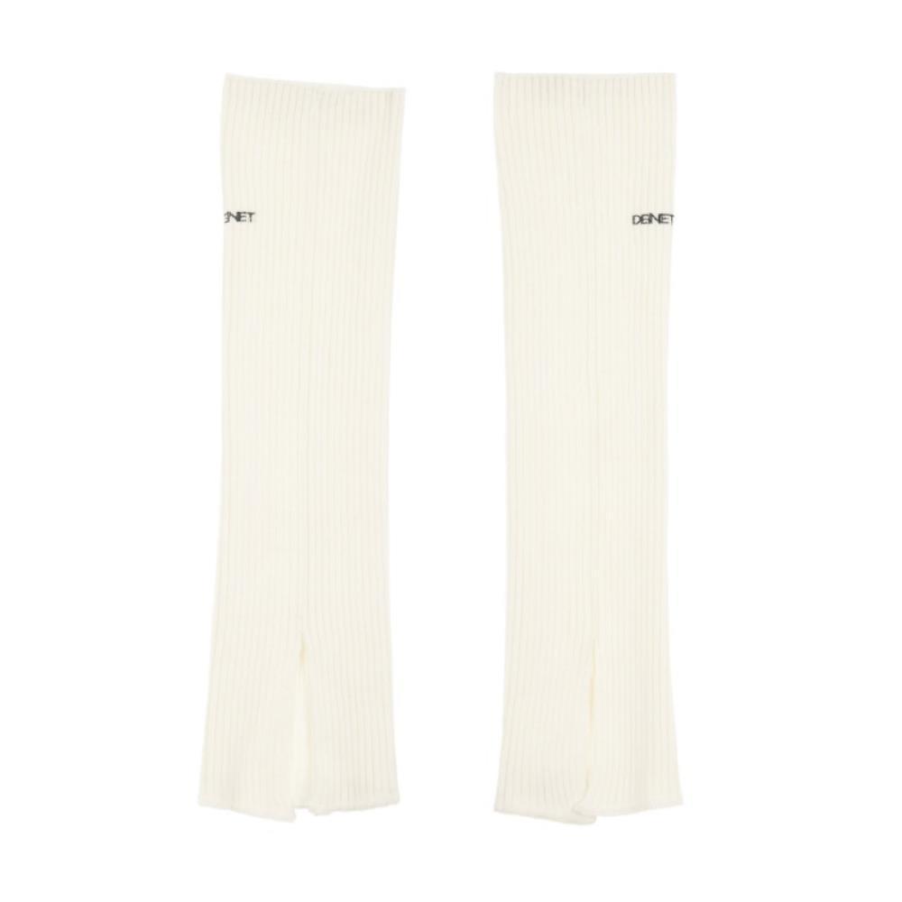 ファッション雑貨・小物その他 +DEINET+ POINT KINT SLIT LEG WARMER IN IVORY KDCXB4S33110200