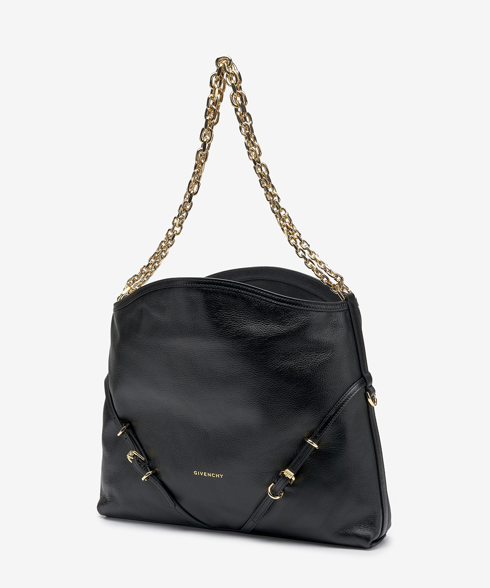 《GIVENCHY》 ミディアムチェーン レザー ショルダーバッグ
