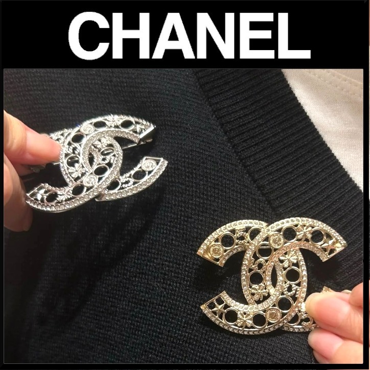 【おしゃれ★エレガント】CHANEL ブローチ キラキラ