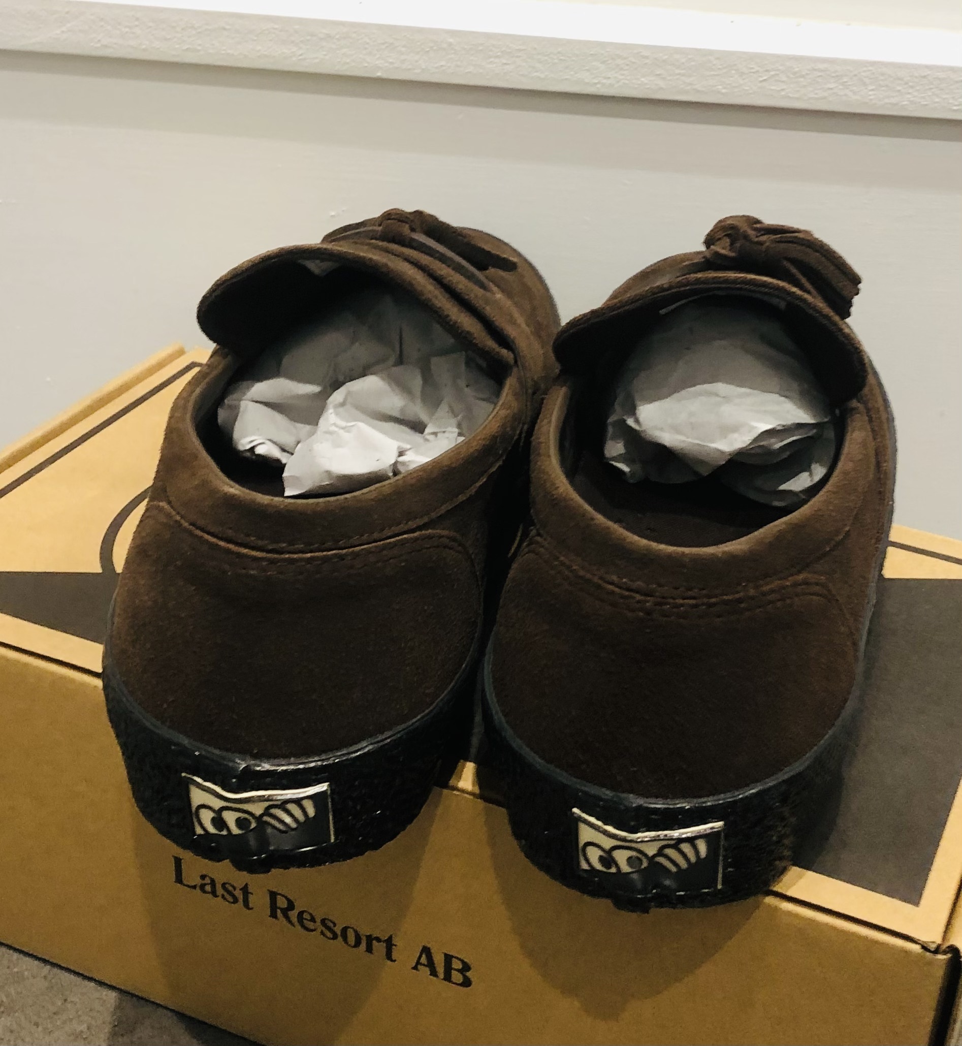 人気 SALE《Last Resort AB》VM005 本革スリッポン スケボー