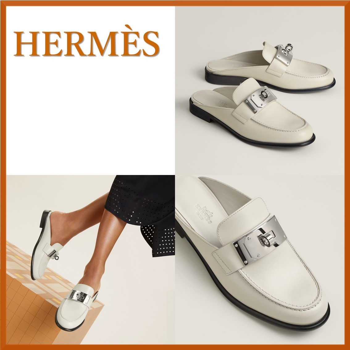 【上品☆完売必至】HERMES イオタ ミュール