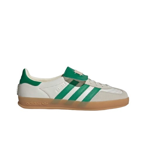スニーカー Adidas x Foot Industry Gazelle Indoor Off White Green