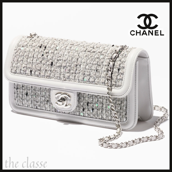 【ツイードで上質に☆】大人の魅力溢れる◆CHANELフラップバッグ