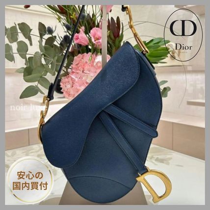 ネイビー（紺）系 Dior SADDLE(ディオール サドル) ショルダー