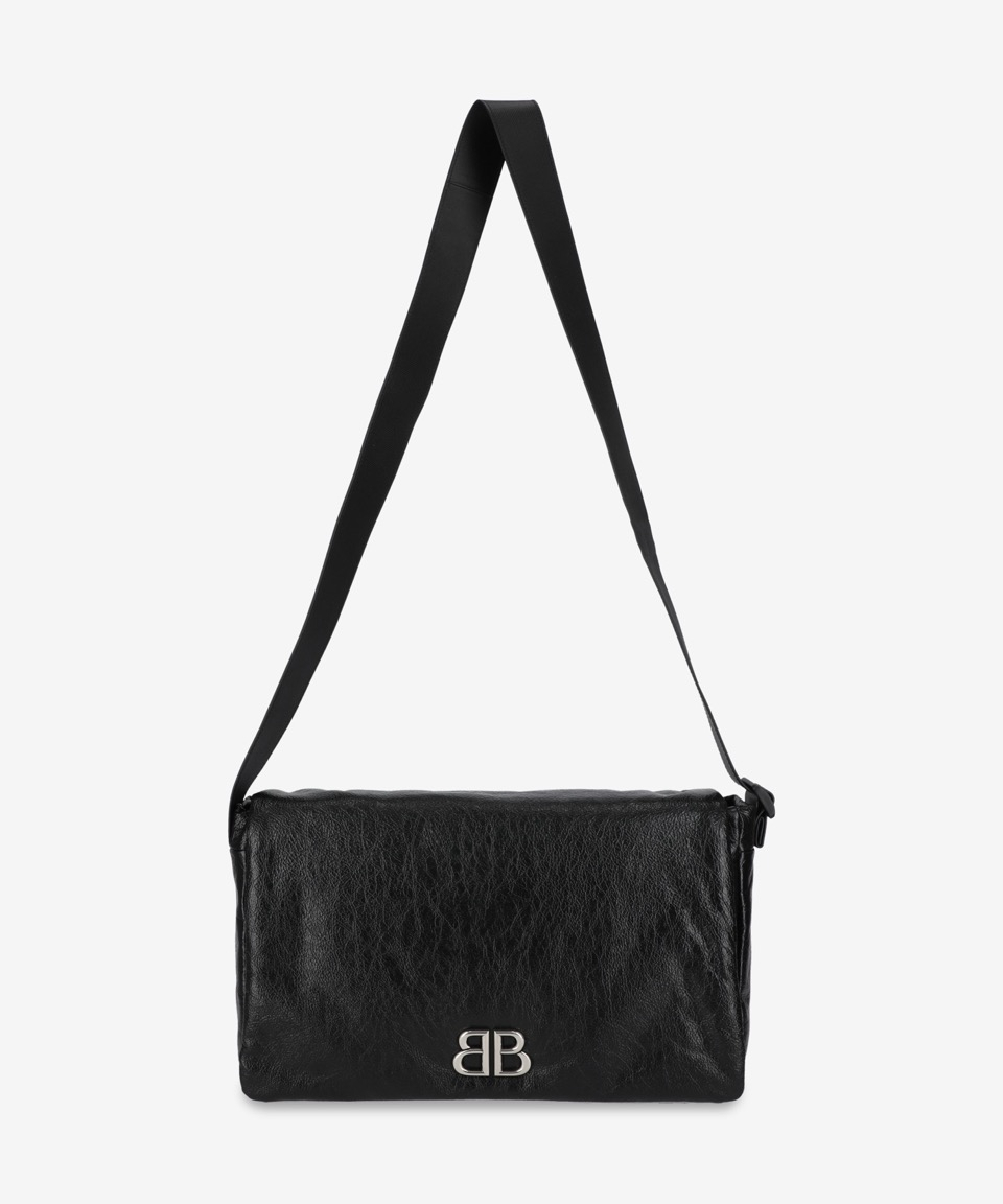 《BALENCIAGA》 モナコ フラップショルダーバッグ